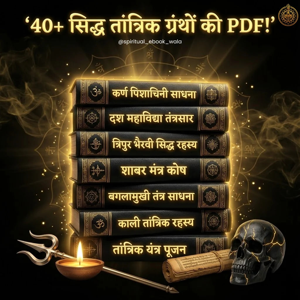 सिद्ध तांत्रिक ग्रंथ महार्थ बंडल – 40+ Tantra Sadhana E-BOOKS